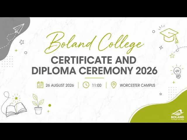 Boland College Graduation 2026