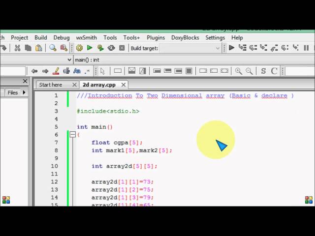 Bangla C programming tutorial  49  Introduction To Two Dimensional array Basic & declare