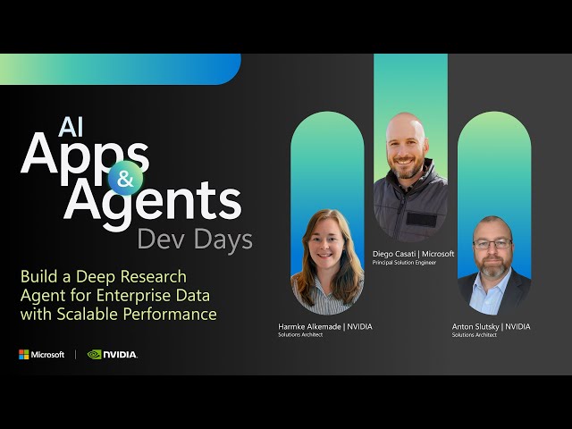 Build a Deep Research Agent for Enterprise Data with Scalable Performance