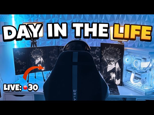 Day In The Life Of A SMALL Streamer!