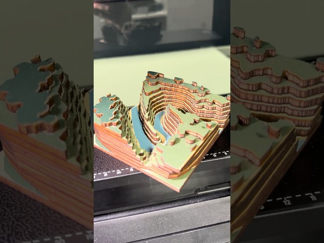 This 3D map illusion is insane #eufymake