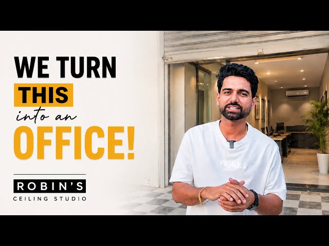 We transformed this shed in an office | Robin’s Ceiling Studio 