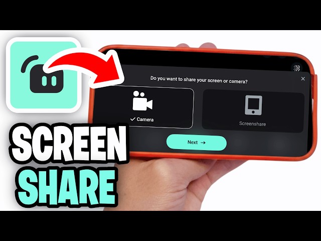 How To Screen Share On Streamlabs Mobile! - Tutorial