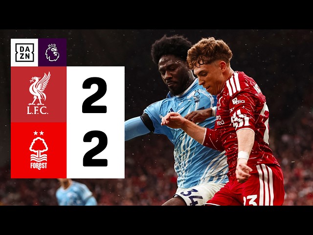 Liverpool vs Nottingham Forest (2-2) | Highlights and goals | Premier League Highlights