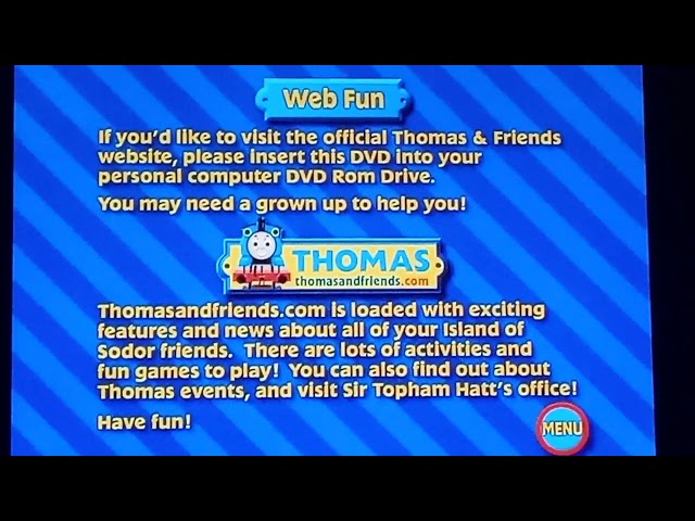 Web Fun (10 Years Of Thomas & Friends)