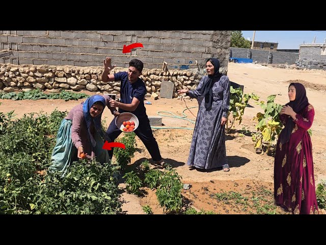 Ayas confronts Soraya, who intended to steal the fruit; Fatemeh is worried about Ayas.