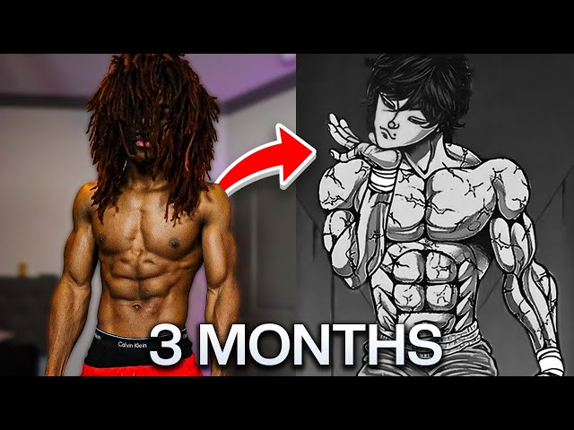 How I Built an Anime Physique in Real Life... (My Day 1 Gym Split)