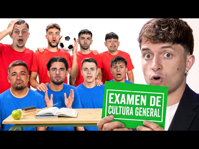 10 Youtubers vs el Examen de PRIMARIA MÁS DIFÍCIL 🤣 *SALE MUY MAL*
