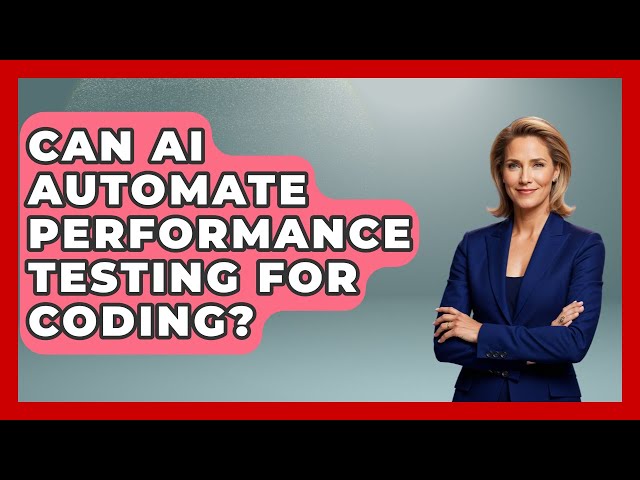 Can AI Automate Performance Testing For Coding? - Learning To Code With AI