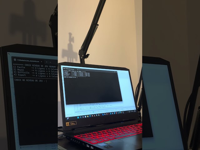 J’ai codé un petit jeu en C :) #tech #coding #viral