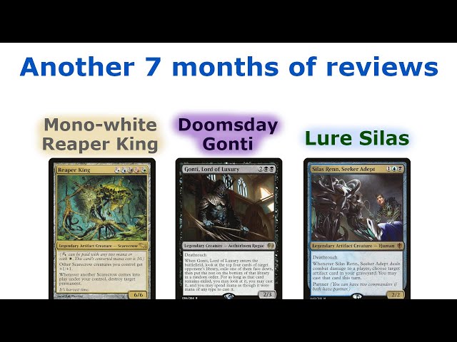 Deck review video compilation  -  September 2024 to March 2025
