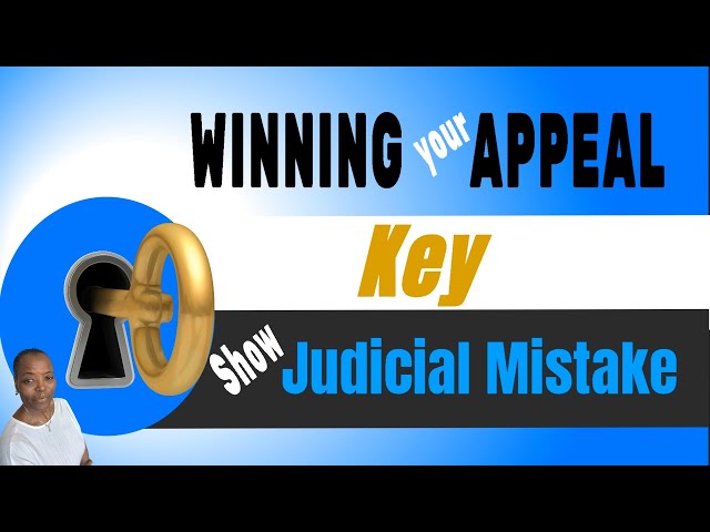 Pro Se! Write Your Appellate Brief With The Court Order In Mind. Mirror the Order!