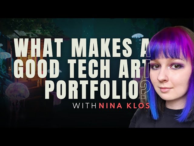 What makes a good technical art portfolio?