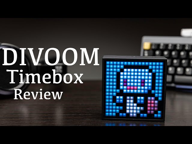 Pixel Art Bluetooth Speaker | Divoom Timebox Review | #HonestTechReviews