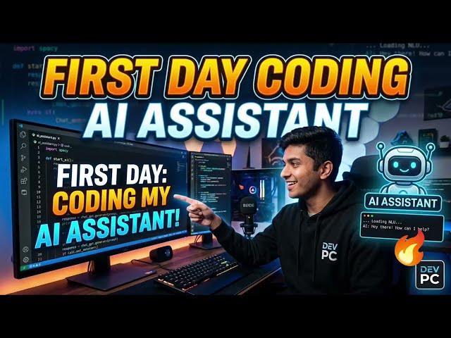 Building My AI Assistant - Day 1 of Coding Journey