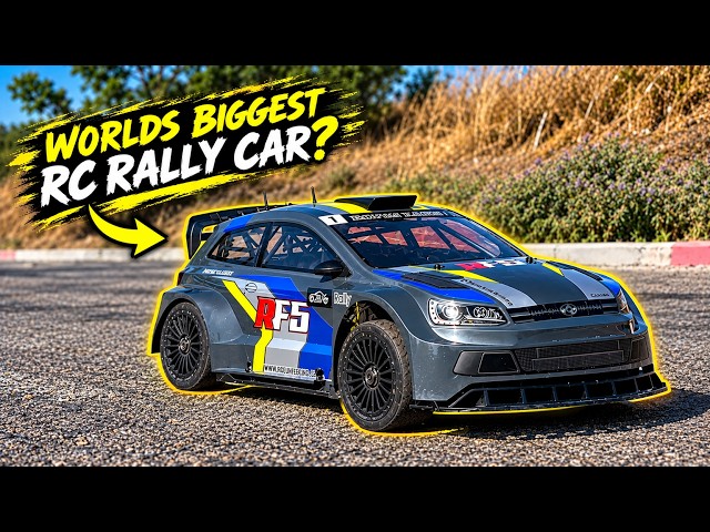 WORLDS BIGGEST RC RALLY CAR? ROFUN FR5