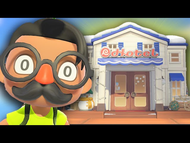 I Designed EVERY Hotel Room in Animal Crossing 3.0!