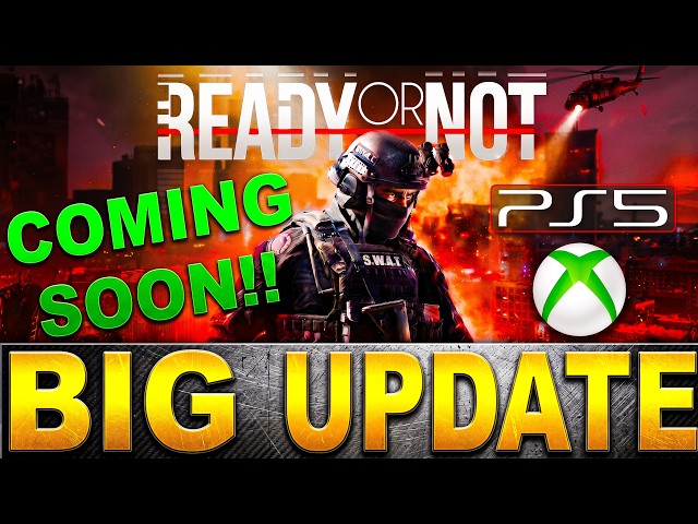 Ready or Not Update v1.5/1.5.1 Patch Notes Is HUGE! Mission Editor & mNew AI Options