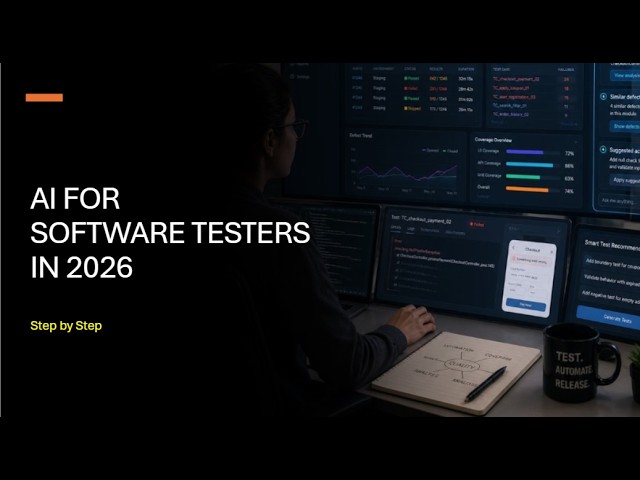 AI Roadmap for Software Testers| Steps to learn in 2026