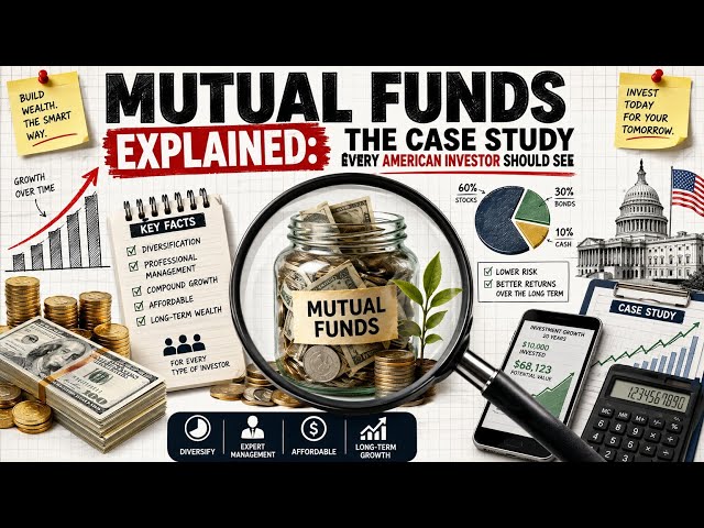 💰 Mutual Funds Explained: The Case Study Every American Investor Should See