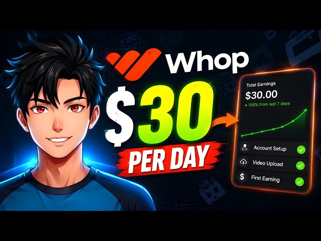 Earn Your First $30 with Whop Clipping | Step-by-Step Tutorial