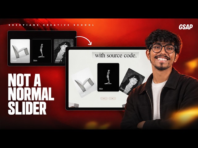 Build an Awwwards-Style Radial Slider with GSAP | HTML, CSS & JavaScript | With Source Code