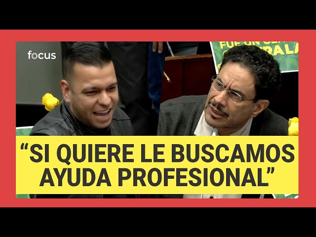 "He's desperate": Iván Cepeda and Jota Pe clash in the Senate