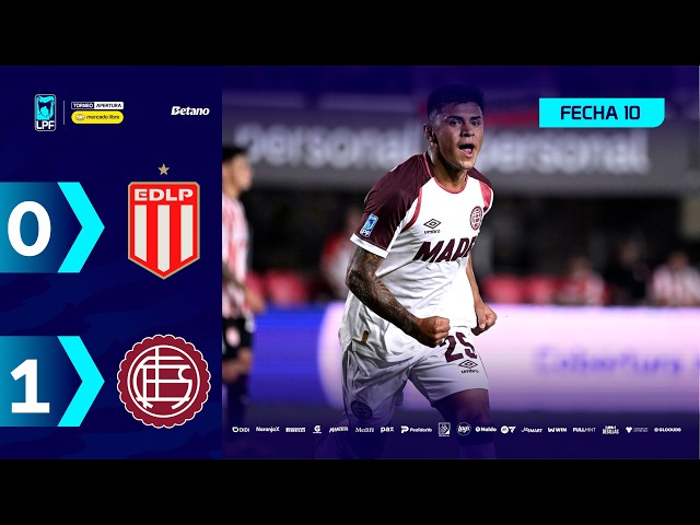 ESTUDIANTES 0 - 1 LANÚS | Resumen del partido | #TorneoMercadoLibre 2026 🏆