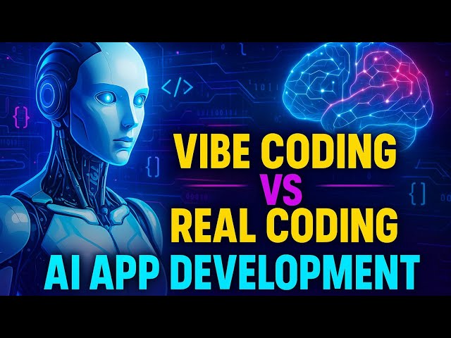 Building an App with AI:  Is vibe coding will replace replace real coding?