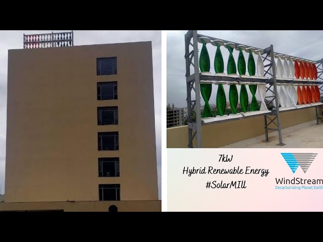Windstream Energy Technologies | 7kW Hybrid Energy Installed on Educational Building