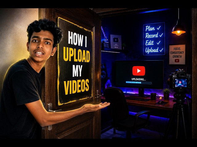 BTS | how i upload my videos using AI