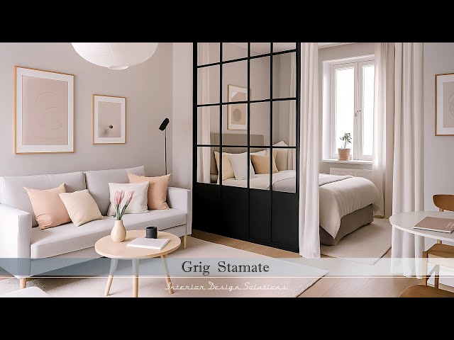 Small Space MAGIC: 50 Amazing Studio Apartment Design Ideas #8