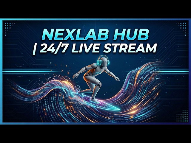 🎧 Nexlab Radio — 24/7 Automated | Where waves meet light