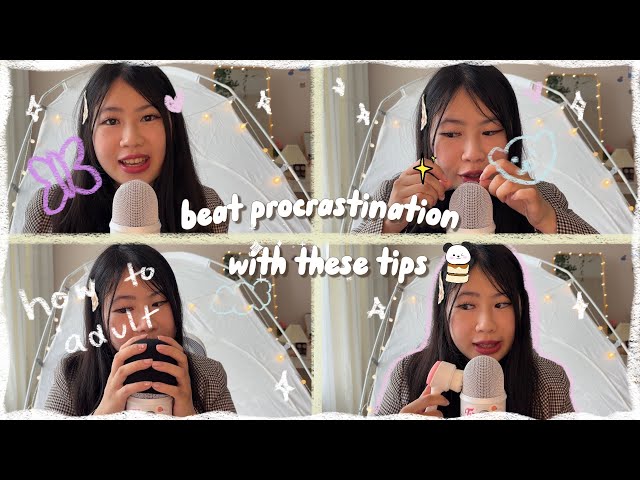 ASMR How to study or learn any skill effectively | random triggers Bite Sized Course Education