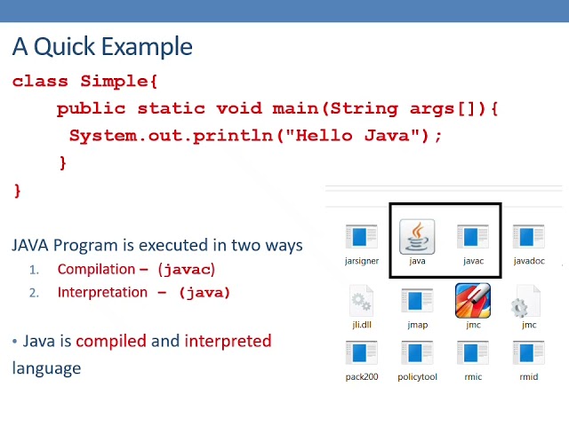1 - Introduction to JAVA