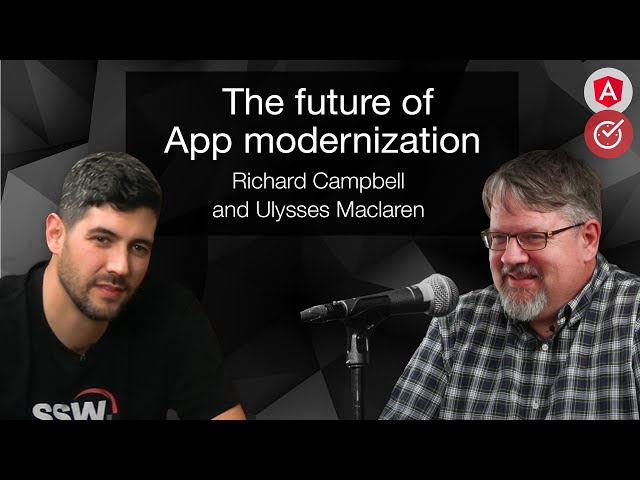 The Future of App Modernization, Cloud Migration & AR  | Richard Campbell & Ulysses Maclaren