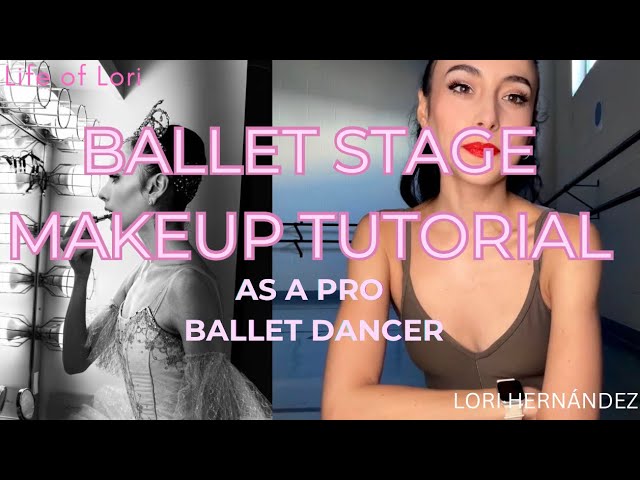 BALLET STAGE MAKEUP TUTORIAL | 8.20.26