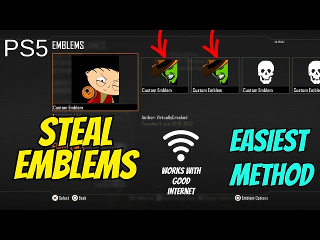 NUEVA FORMA FÁCIL: Cómo copiar emblemas de otros jugadores en Black Ops 2 (PS5) en 1 minuto