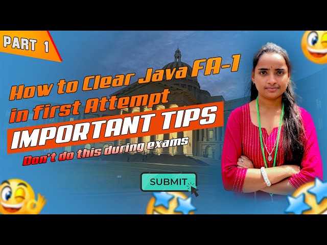 How to clear Java FA-1 INFOSYS.Tips and preparation plan.#infosysmysorecampus#infosys #infosysexam