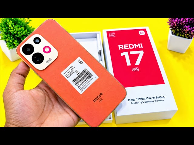 Redmi 17 5G Unboxing, First Look & Review | 🔥 Redmi 17 5G Price, Spec & Many More