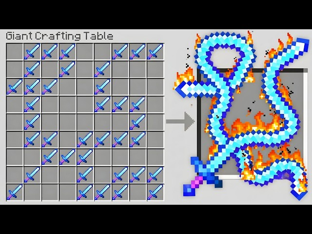 Minecraft But Normal Crafting is BROKEN..