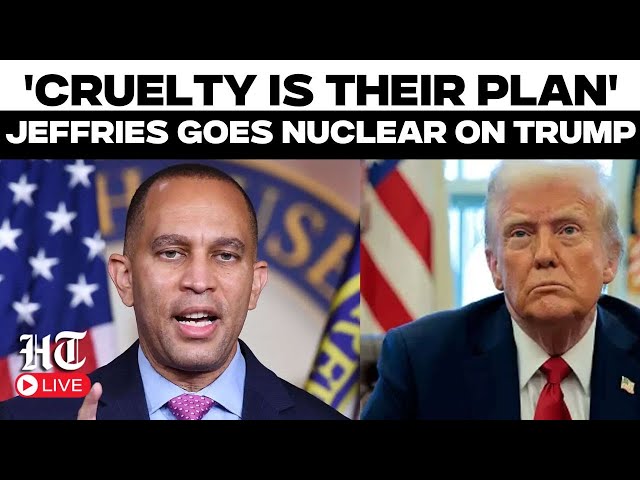 LIVE | 'Stop Cowering...': Jeffries Push Back Against Trump’s 'Billionaire Agenda' | US News
