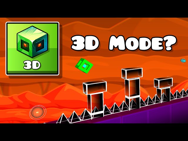 3D mode | Geometry dash 2.2