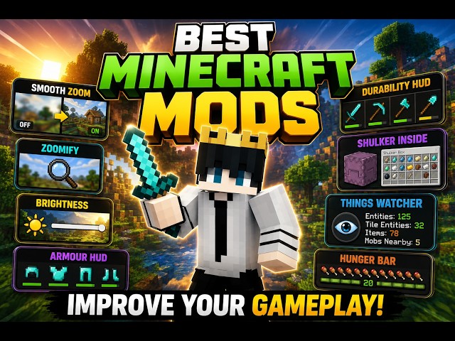 Top 5 Minecraft Mods That Will Instantly Improve Your Gameplay! (2026)