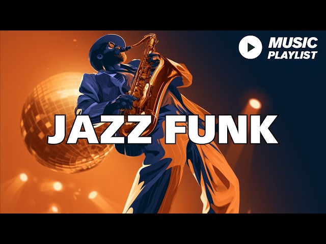 Smooth Jazz Funk Saxophone 🎷 | Groovy Instrumental Music for Relaxing, Working & Coffee Time 231
