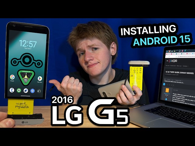 Installing Android 15 on the LG G5 (Custom ROM)