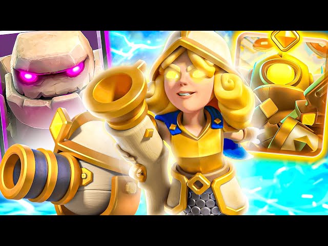 EASILY ESCAPE MID LADDER with the BEST GOLEM DECK! 😱 How to Beat Toxic Decks