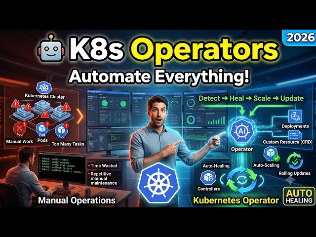 Kubernetes Operator Pattern  -  Build Self-Managing Applications | 2026