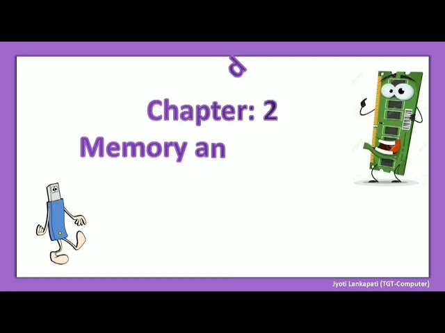 CLASS-4 | CBSE | MEMORY AND STORAGE | RAM | ROM | HARD DISK | CD | DVD | PEN DRIVE