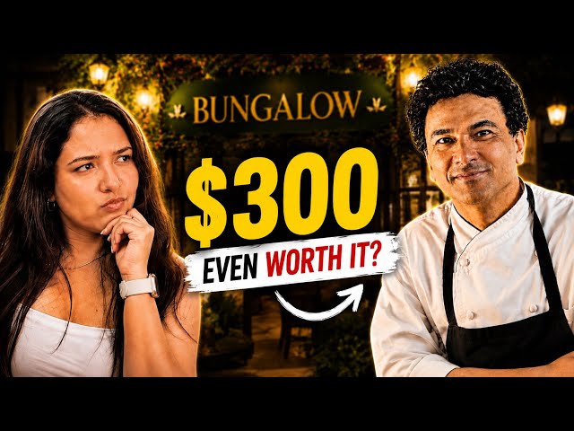 NYC’s Most Hyped Indian Restaurant "BUNGALOW" WORTH IT?! 🇮🇳🔥 | NYC VLOG #2